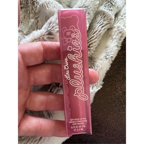 1 LEFT! Lime Crime Plushies Soft Focus Lip Veil Rosebud - Picture 3 of 5